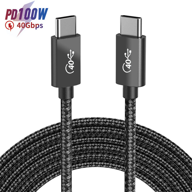 2 نایلان بریڈڈ USB4 کیبل ٹرسٹ وے002 (4)