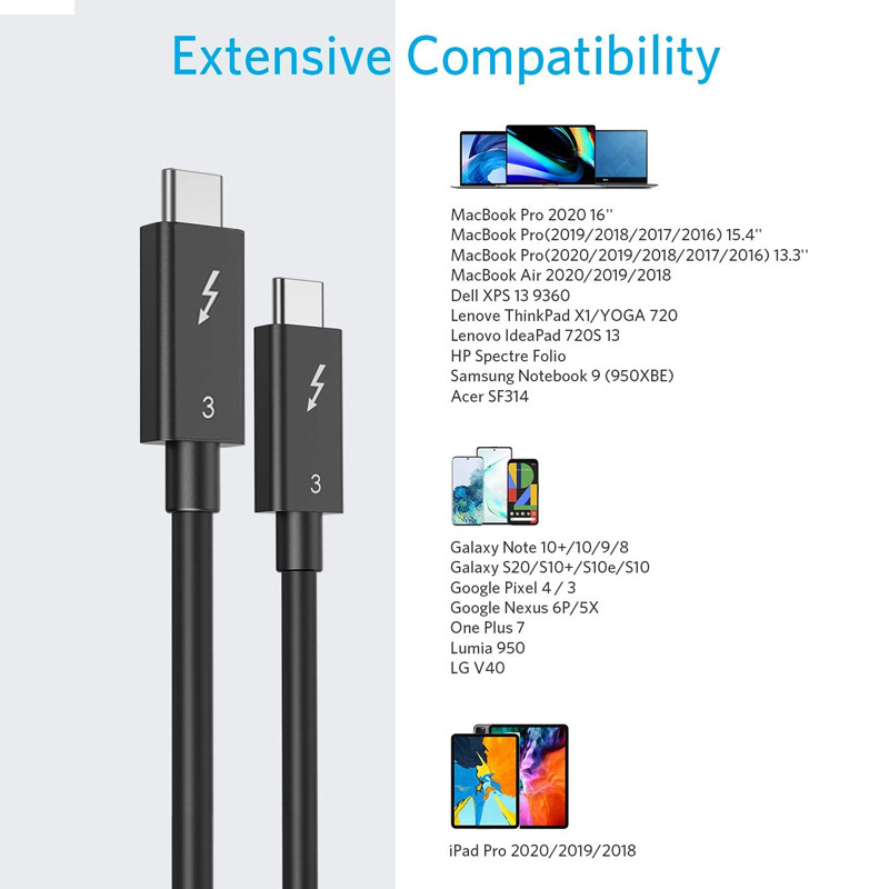 Thunderbolt3 适应性说明