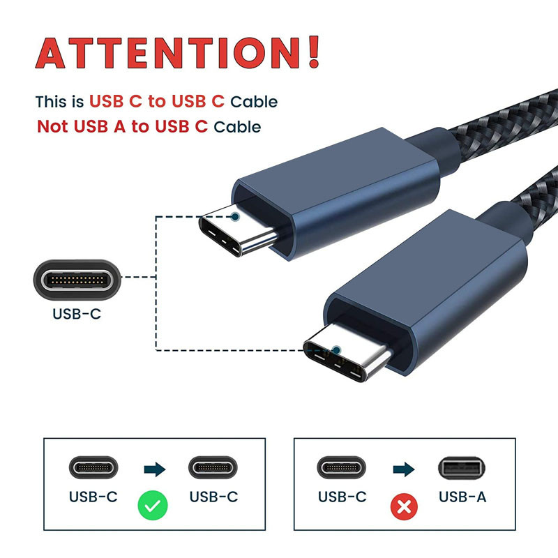 Volledig functionele USB C naar USB C kabel Trustway 005 (6)