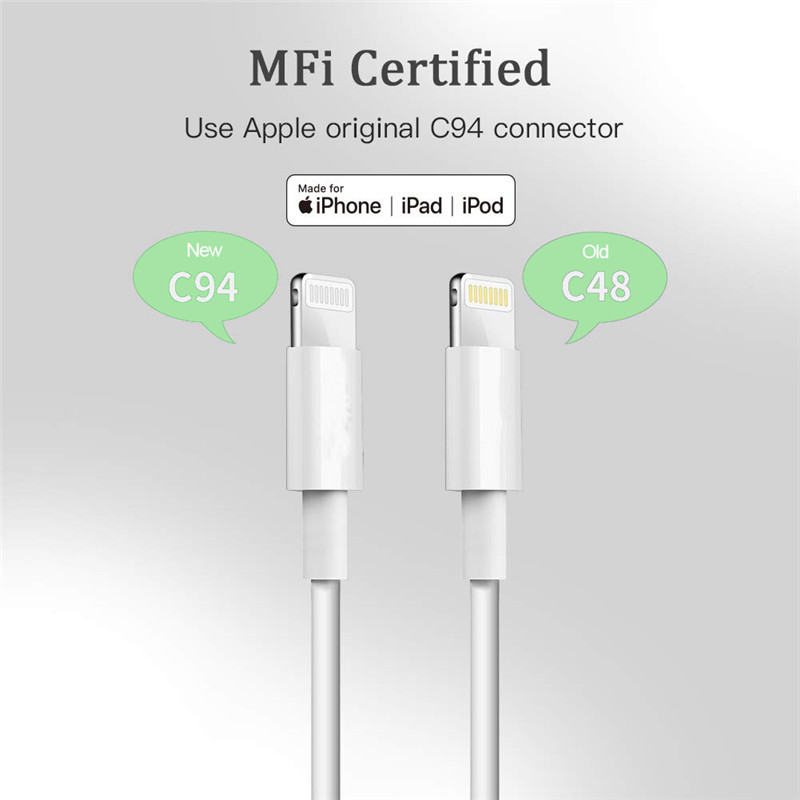 Cábla MFI USB A go Lightning TPE (2)