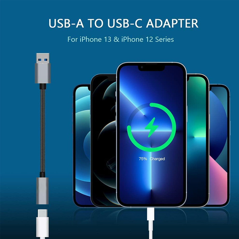 ʻO ke kelepona USB A i ka USB C