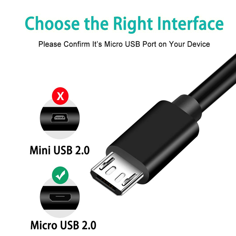 PVC Micro usb cable c插头说明